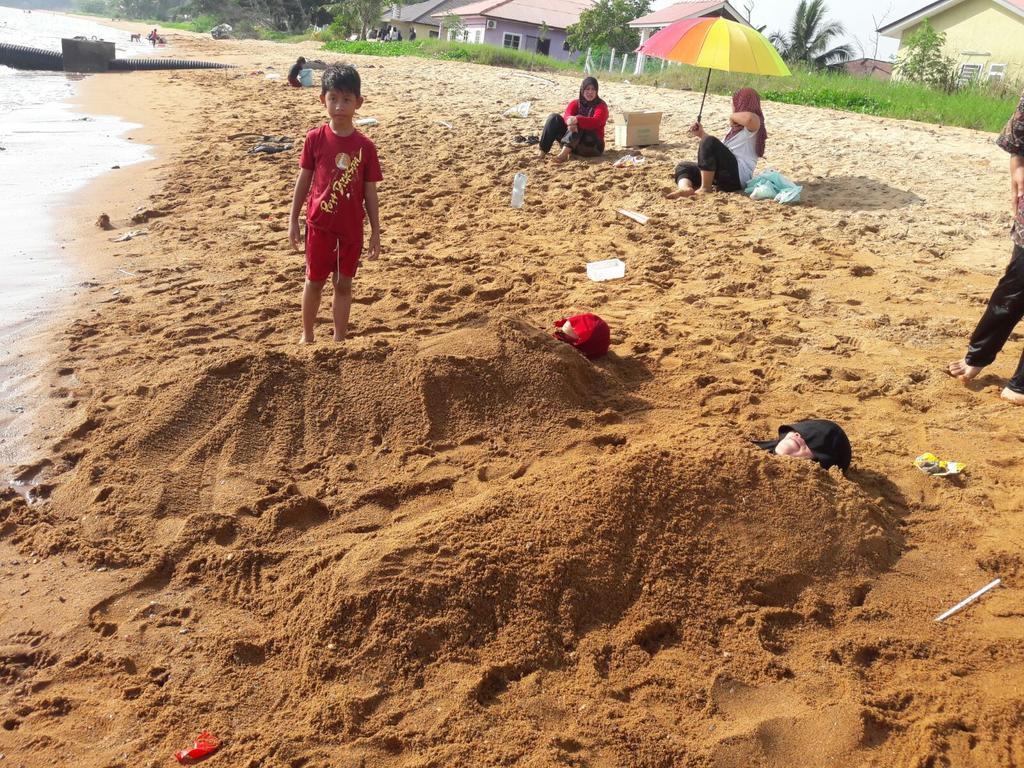 D'Pantai Homestay Kuala Sg. Baru Малакка Экстерьер фото